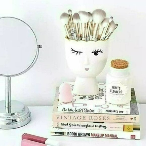 NWT Makeup Brush Set Gold Marble 12 Piece - Picture 1 of 9
